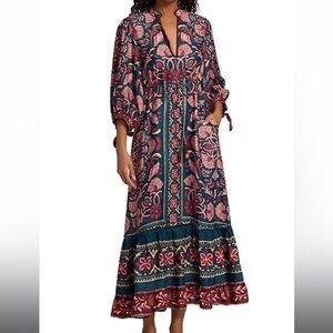 Farm Rio Tapestry Maxi, Size XS (Originally $295)